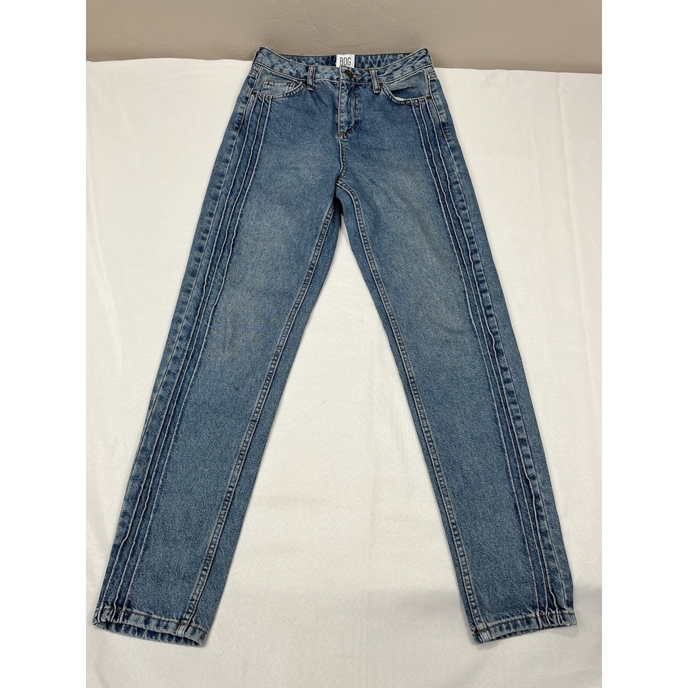 BDG Urban Outfitters Women's Pin-tuck Mom Jeans High Rise Tapered Leg Size 26‎
